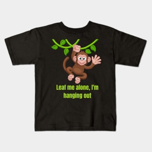 Funny Funky Monkey Kids T-Shirt